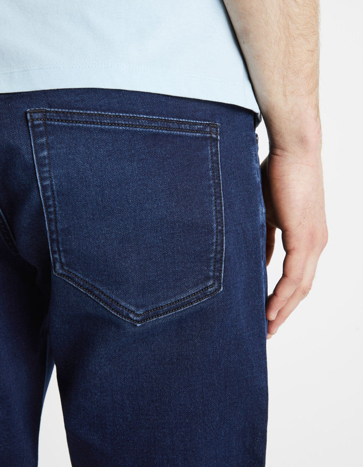 Short Denim Bermudas - Blue Black