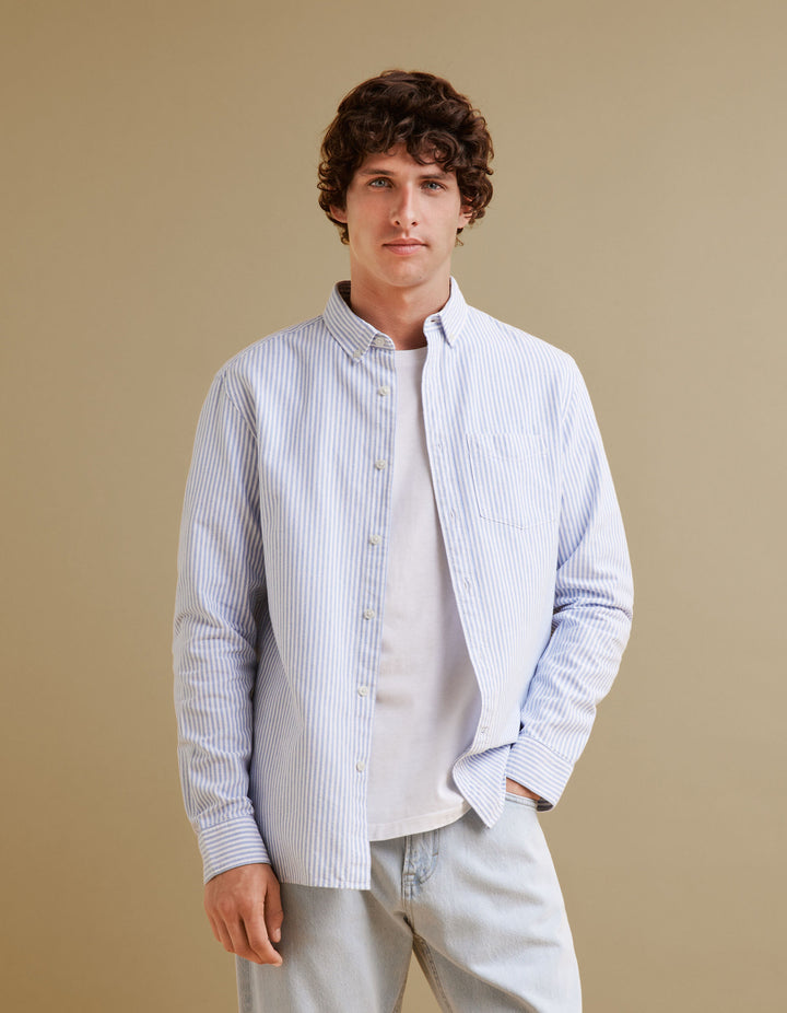 Long Sleeves Shirts - Blue