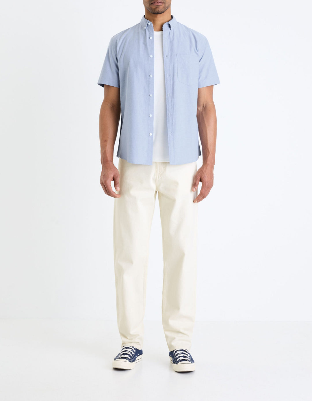 Short Sleeves Shirt - Blue