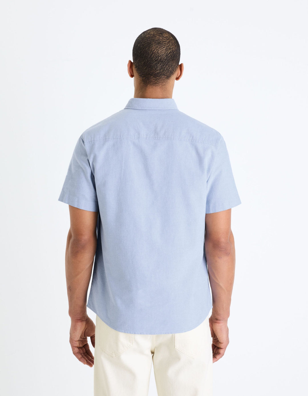 Short Sleeves Shirt - Blue