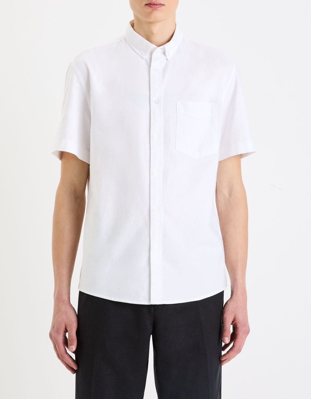 Short Sleeves Shirt - White