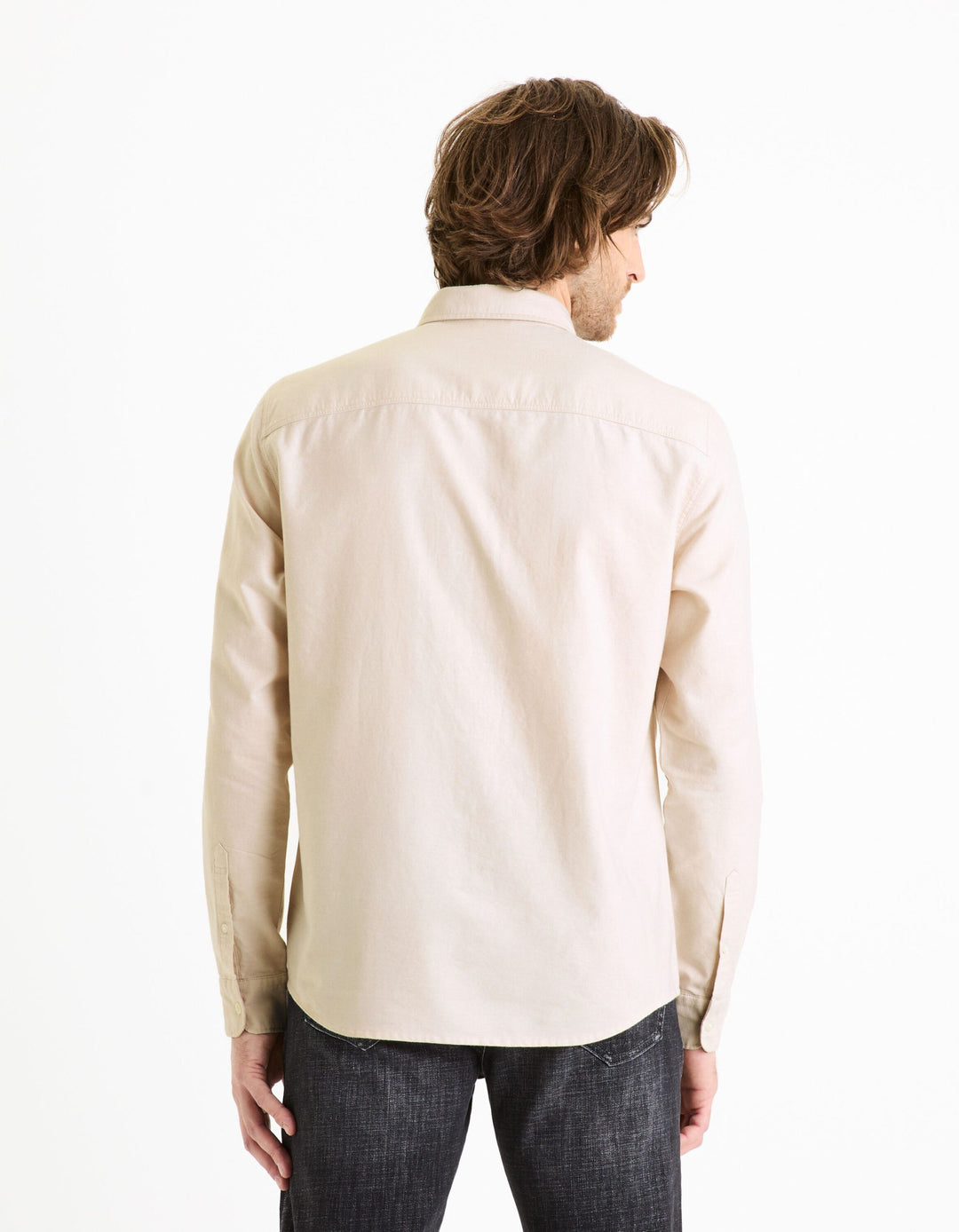 Long Sleeves Shirt - Beige