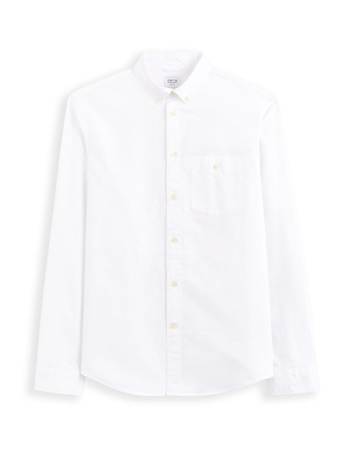 Long Sleeves Shirts - White