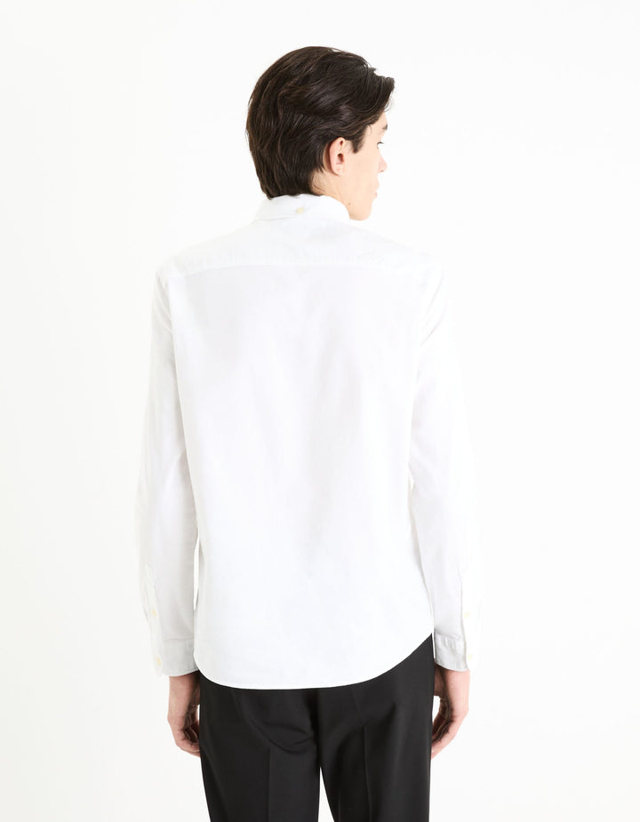 Long Sleeves Shirts - White