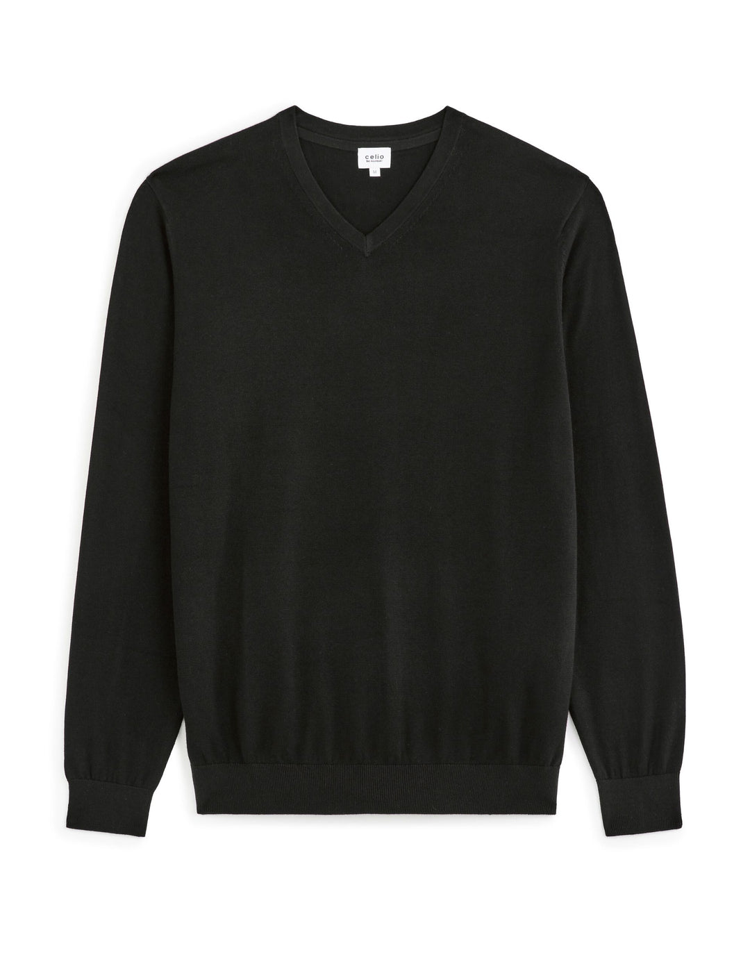 Crew Neck Jumper - Black