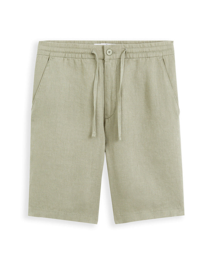 Bermudas linen - Vert Sauge