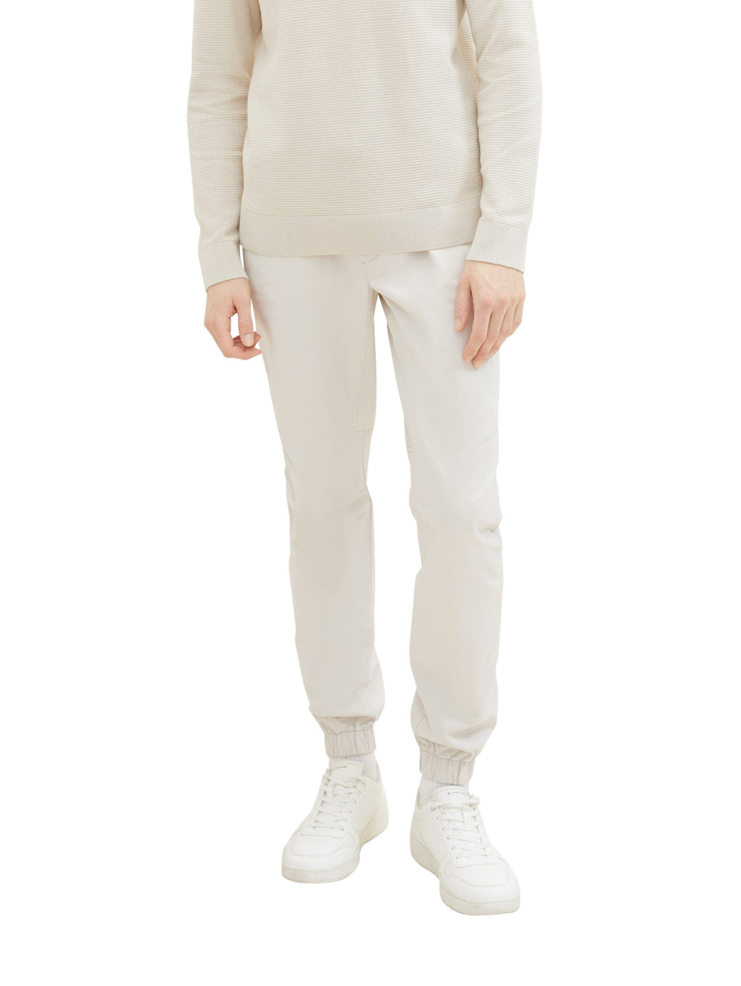 Tapered joggers - Beige