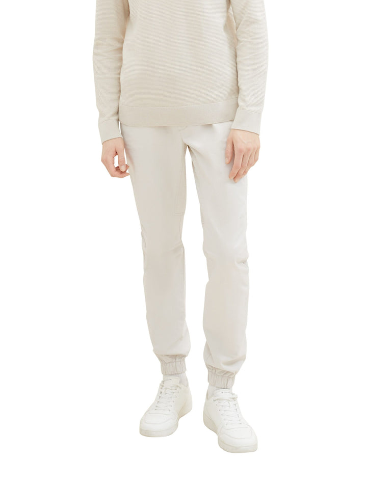 Tapered joggers - Beige