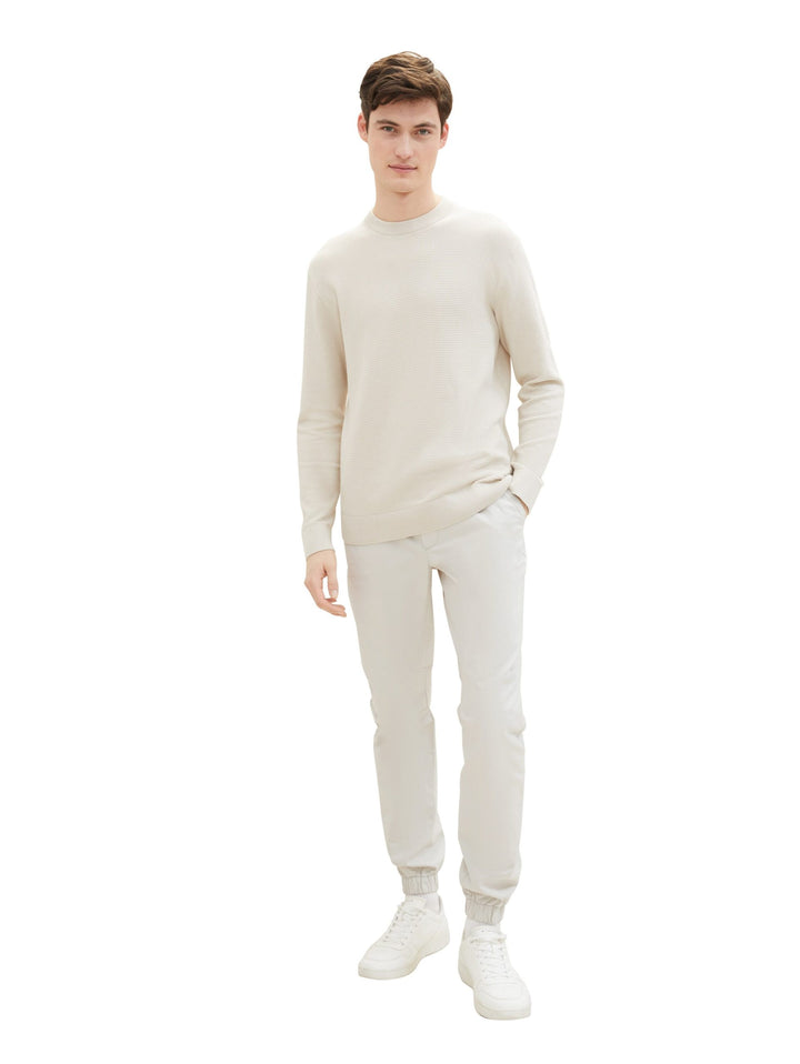 Tapered joggers - Beige