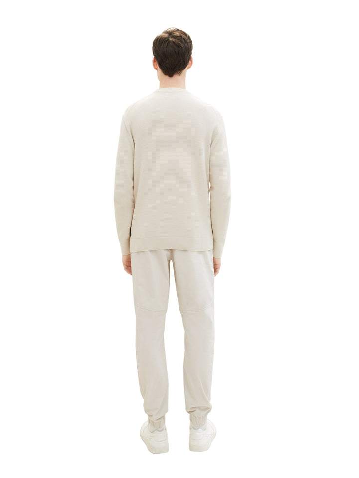 Tapered joggers - Beige