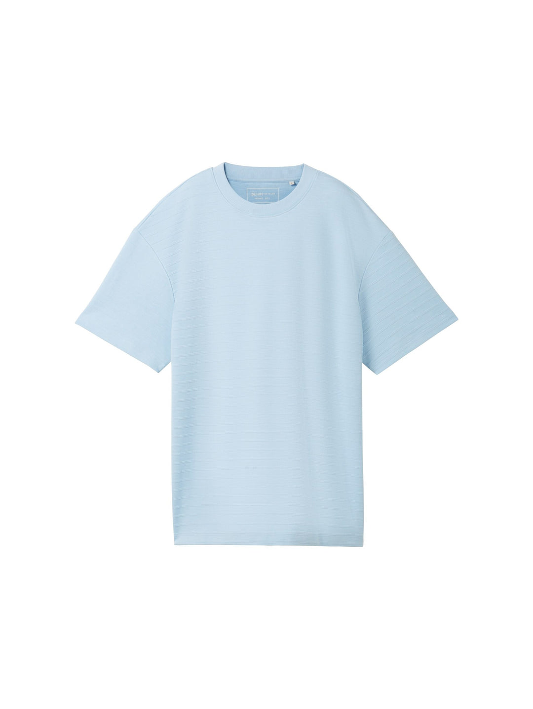 T-shirt with texture - Blue