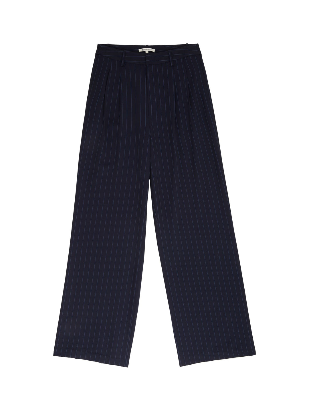 Striped wide-leg trousers - Blue