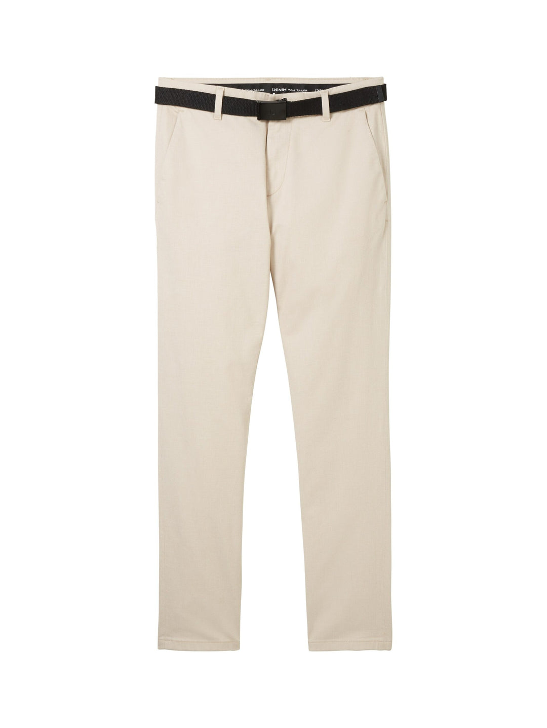 Slim chinos with a belt - Brown