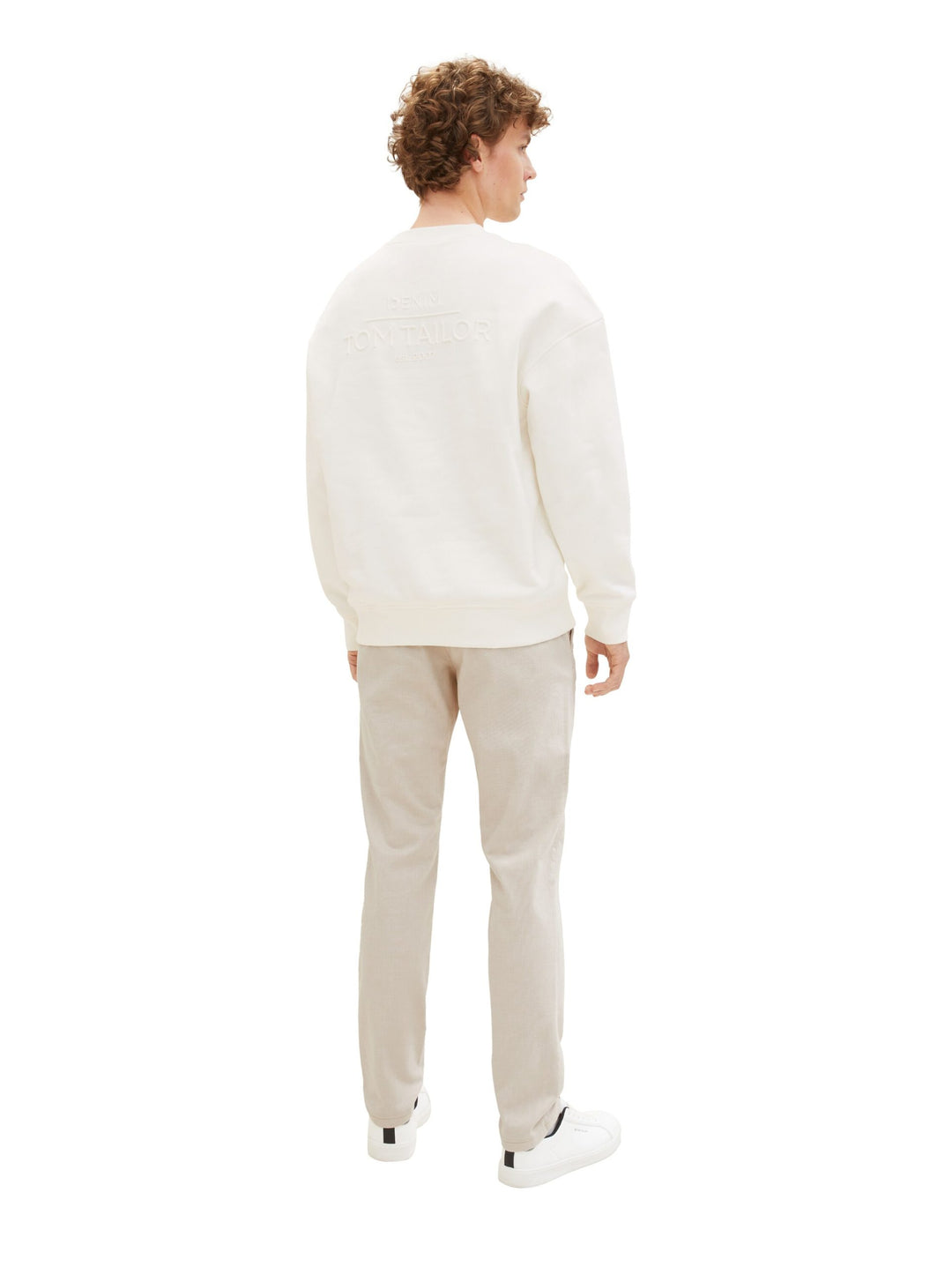 Slim chinos with a belt - Brown