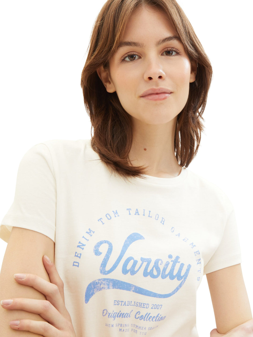 Organic cotton t-shirt - Brown