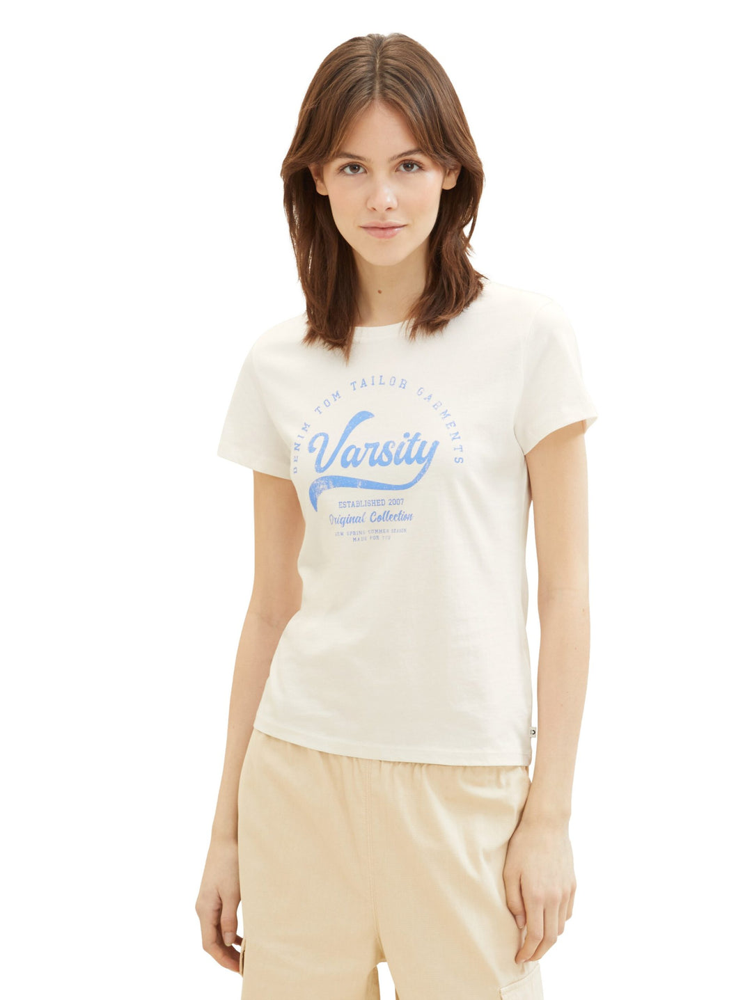 Organic cotton t-shirt - Brown