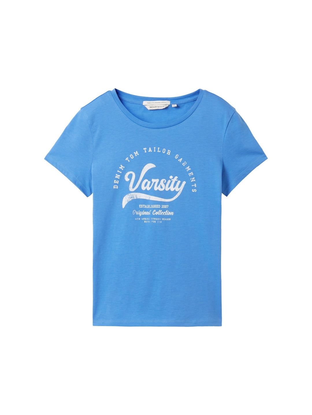 Organic cotton t-shirt - Blue