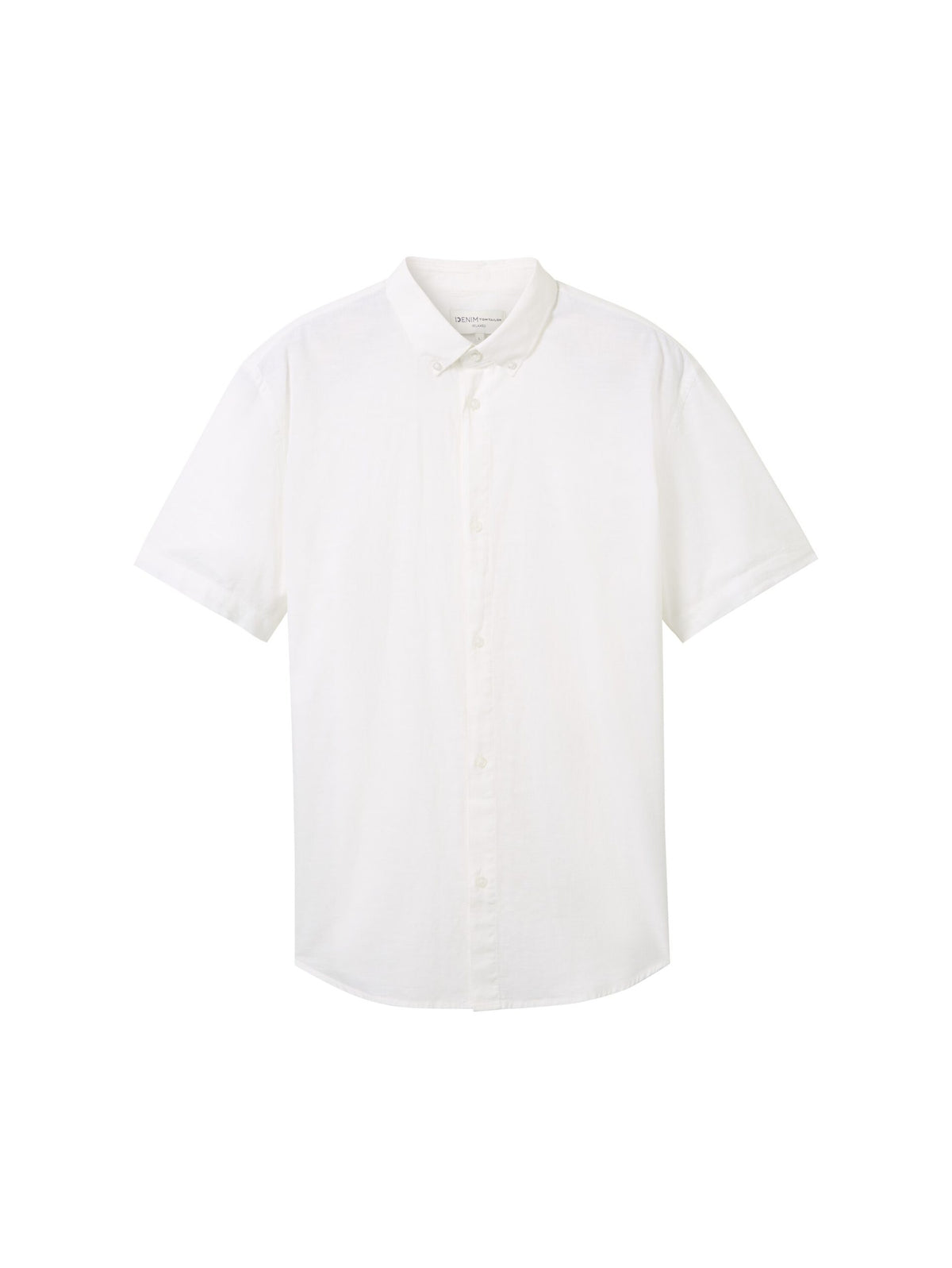 Basic short-sleeved shirt - White