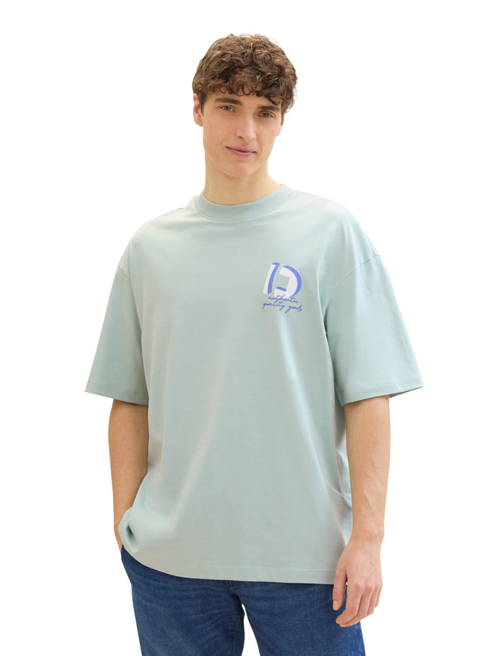 Organic cotton t-shirt - Blue
