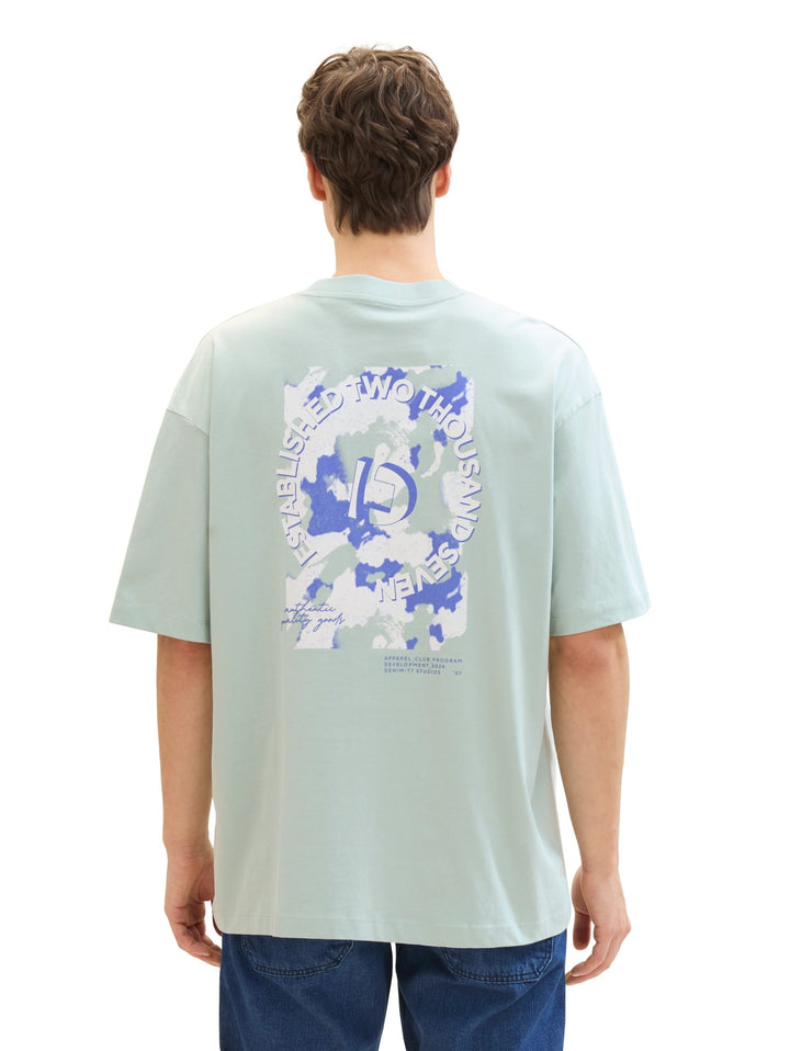 Organic cotton t-shirt - Blue