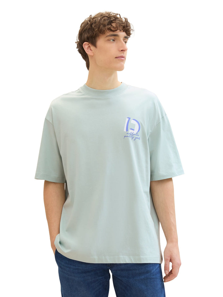 Organic cotton t-shirt - Blue