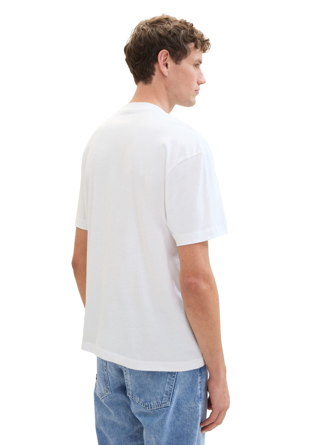 T-shirt with a logo print - White
