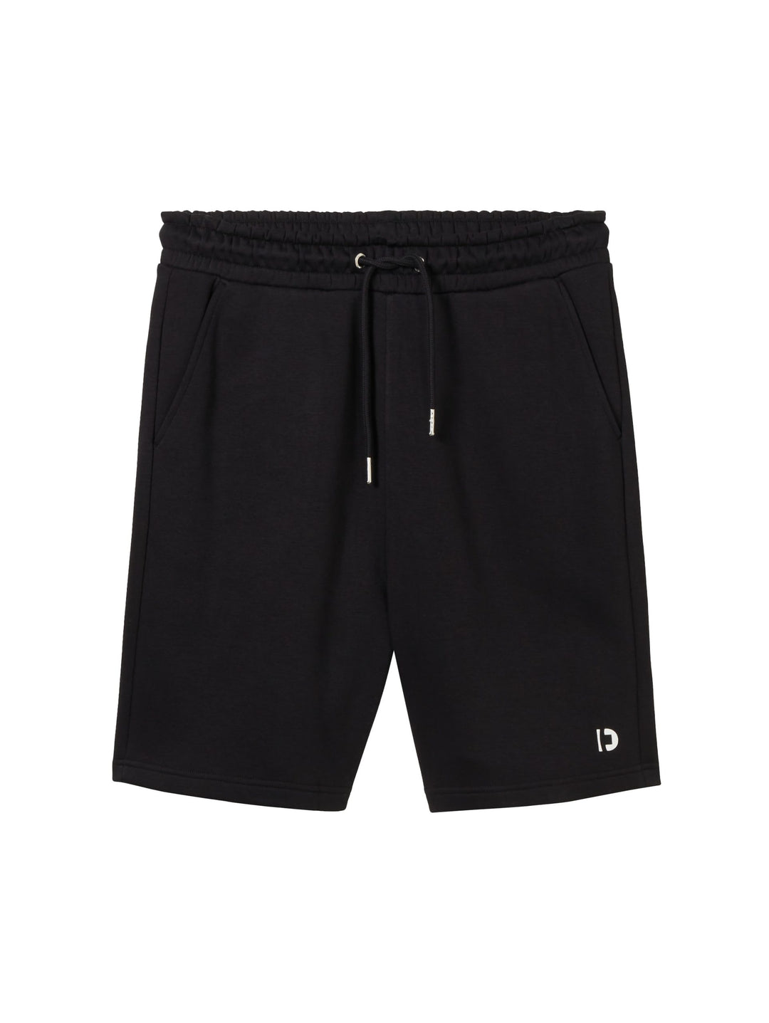 relaxed sweat shorts - Black