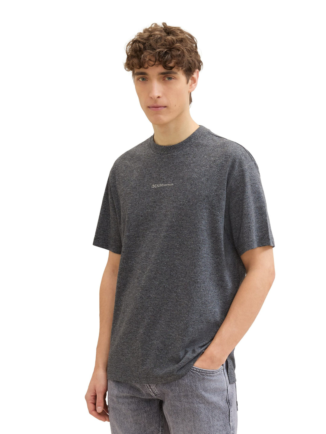 Melange T-shirt - Black