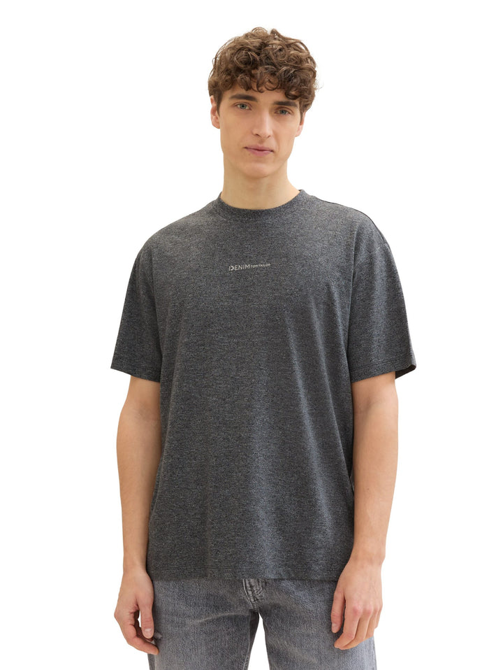 Melange T-shirt - Black