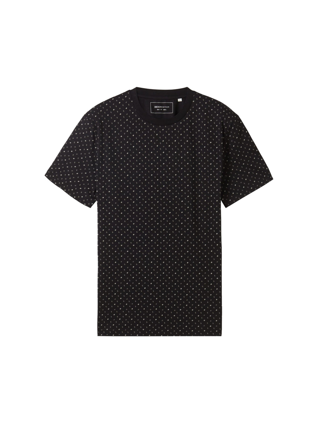 T-shirt with an all-over print - Black