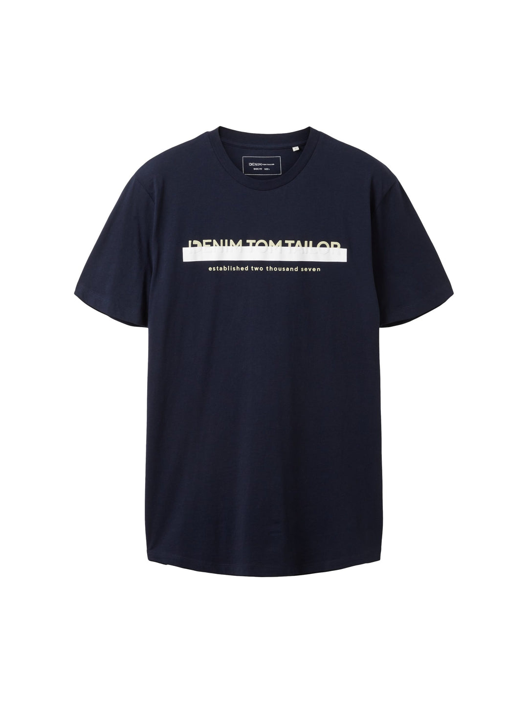 T-shirt with a logo print - Blue