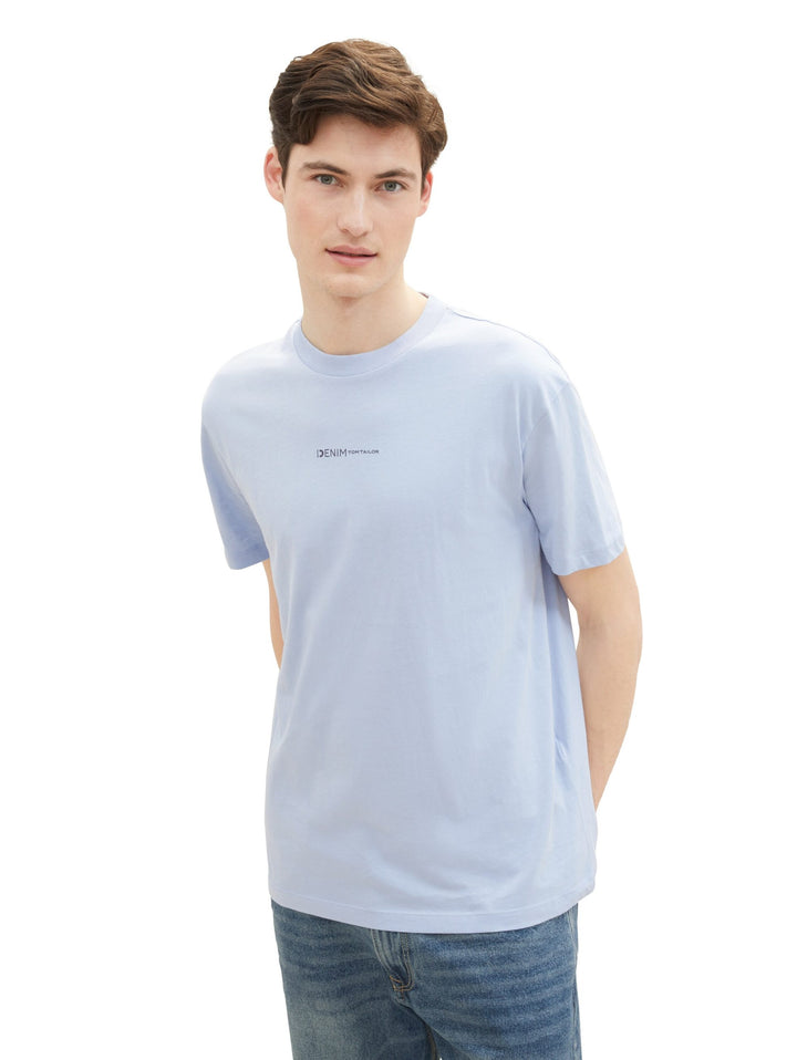Organic cotton t-shirt - Blue