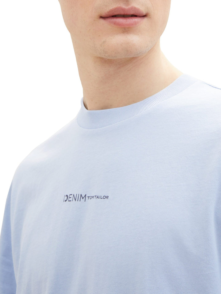 Organic cotton t-shirt - Blue