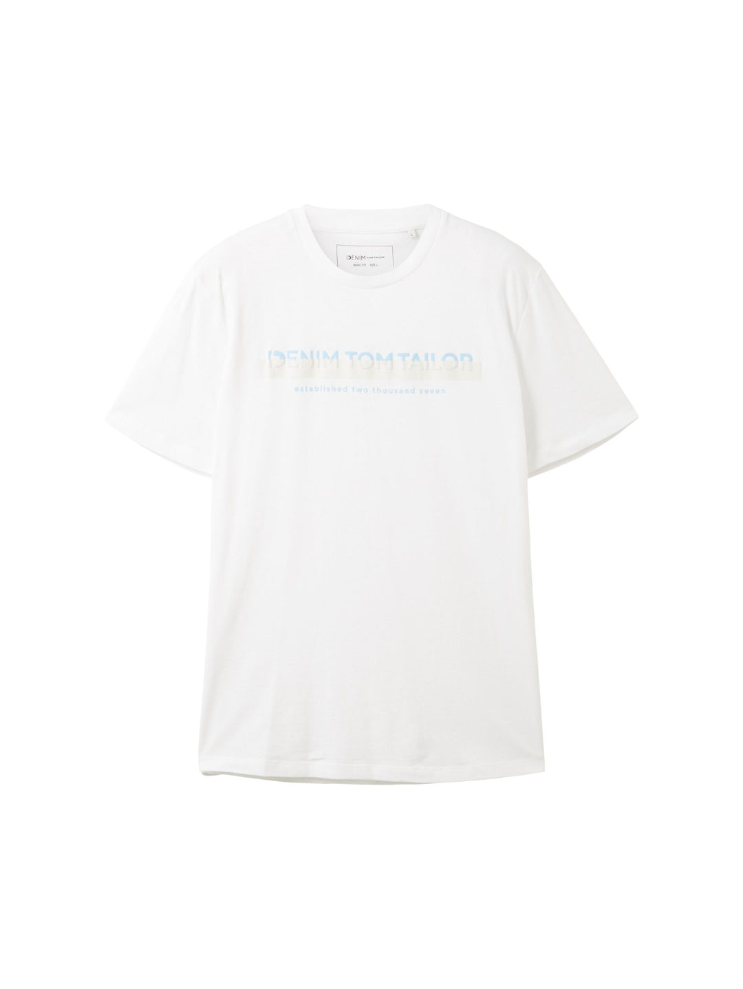 T-shirt with a logo print - White