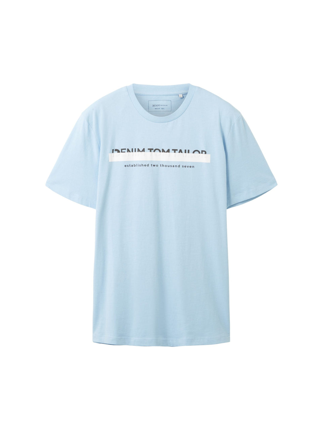 T-shirt with a logo print - Blue
