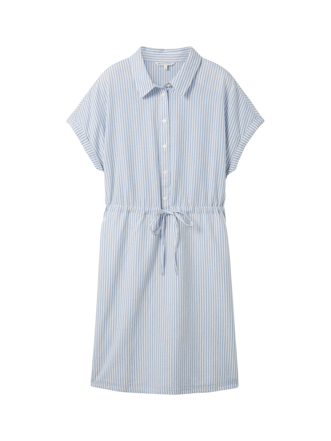 Striped mini dress - Blue