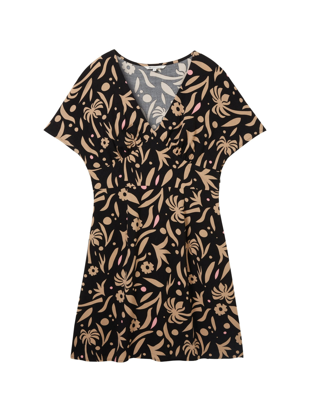 Mini skater dress - Black