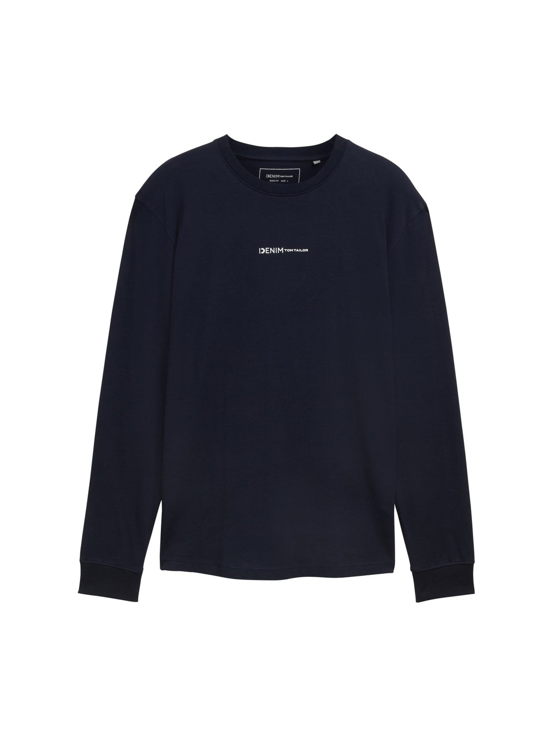 Rounded Hem Longsleeve - Blue
