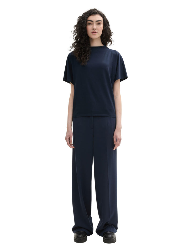 Soft Batwing T-Shirt - Blue