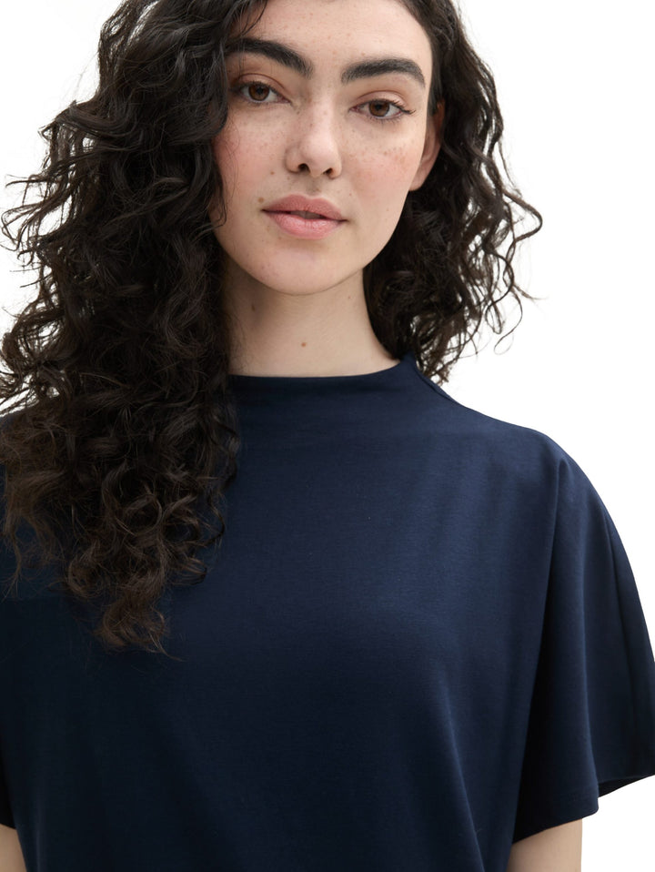 Soft Batwing T-Shirt - Blue