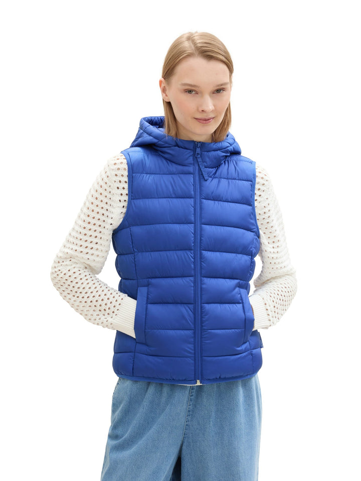 Lightweight Puffer Gilet - Blue