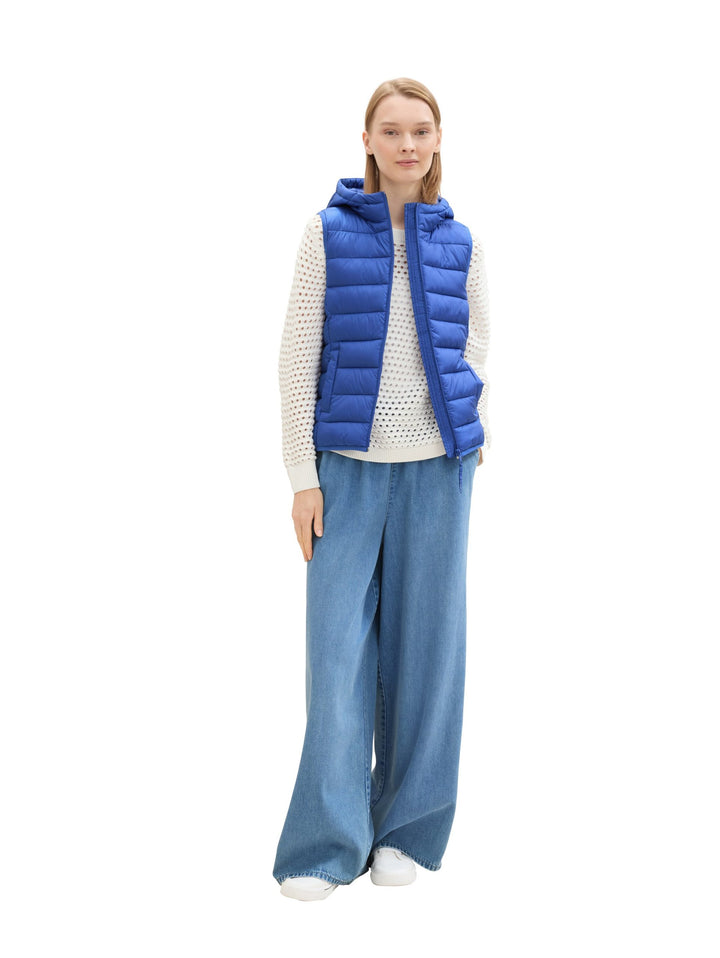 Lightweight Puffer Gilet - Blue