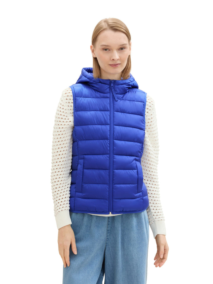 Lightweight Puffer Gilet - Blue
