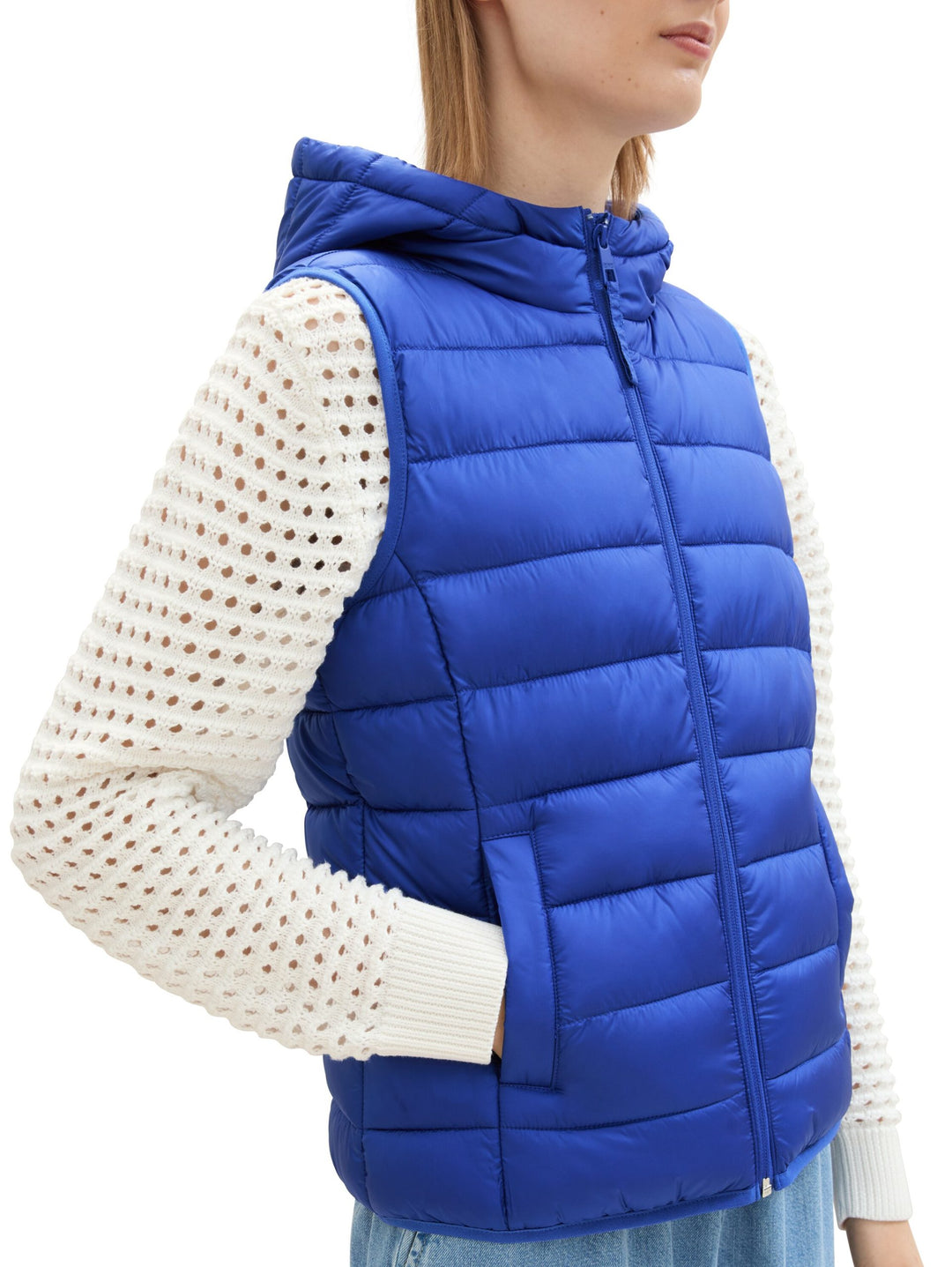 Lightweight Puffer Gilet - Blue