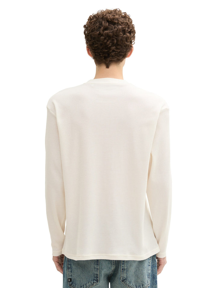 Relaxed Structured Longsleeve - Brown