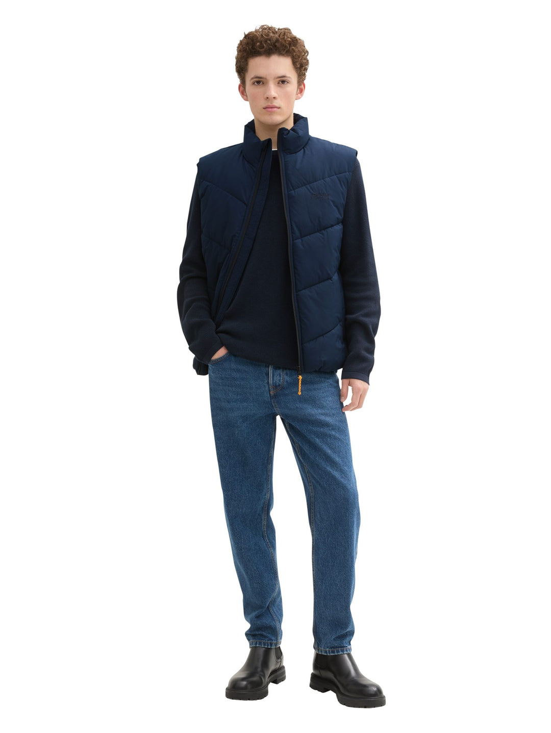 Puffer Vest - Blue