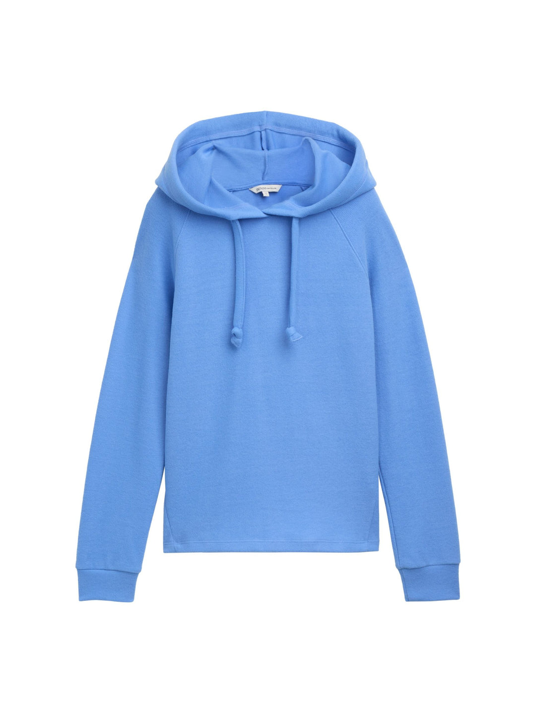 Cozy Hoodie With Strings - Blue