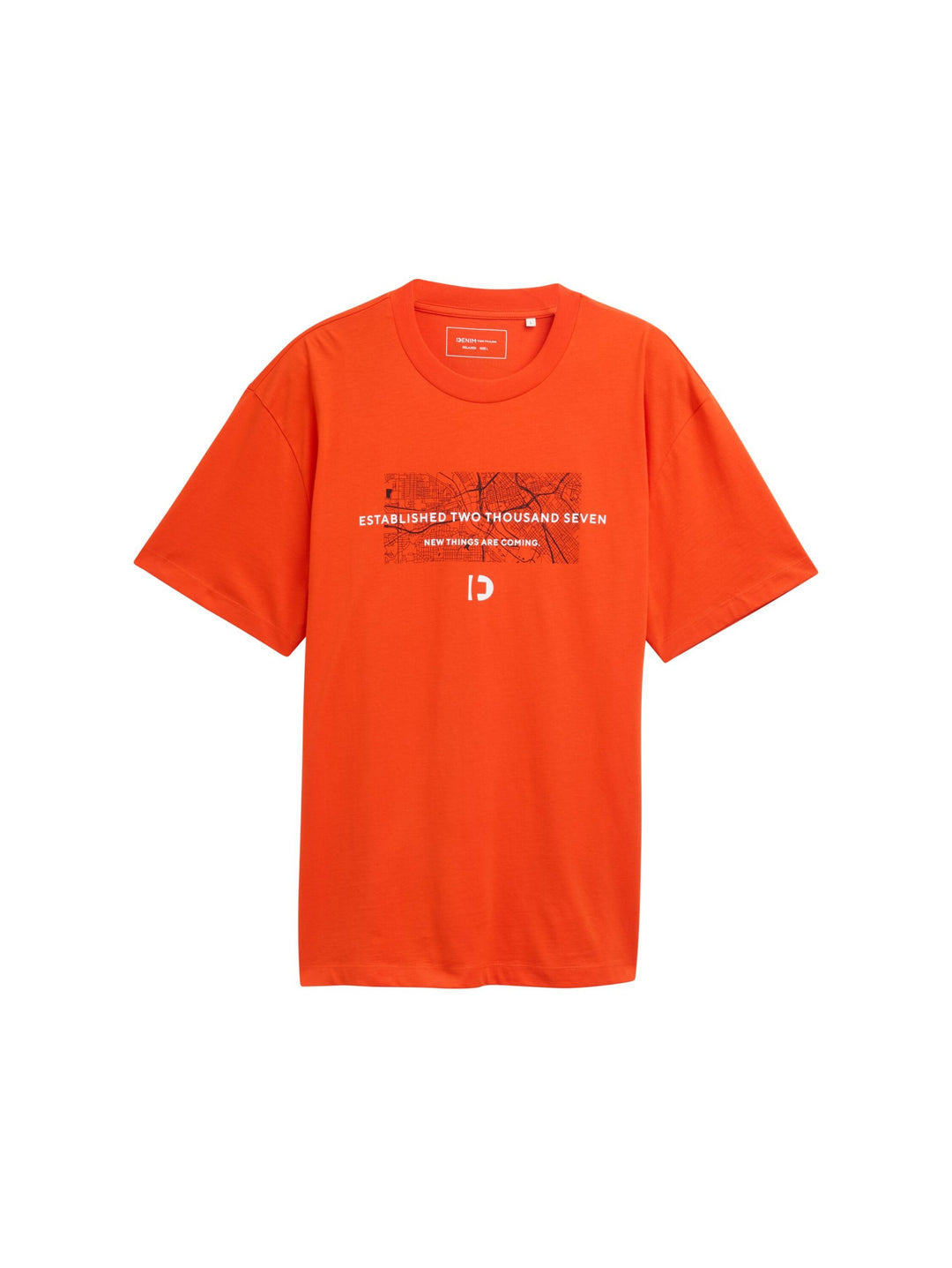 Tom Tailor T-Shirts - Orange