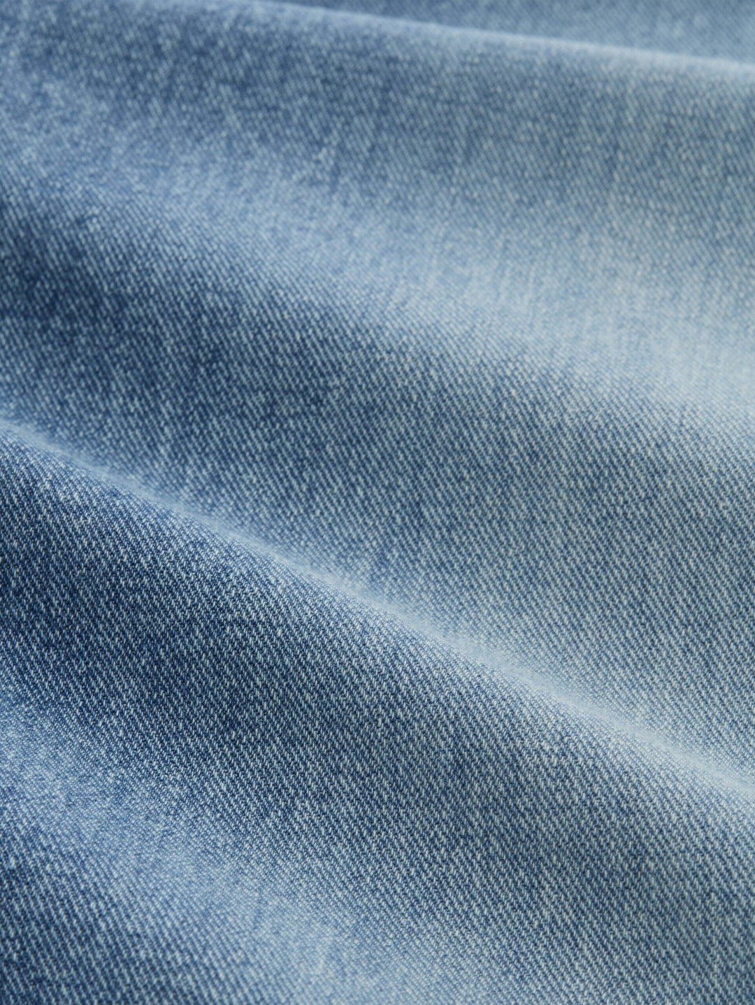 Wide Jeans with turn-ups - Light Blue