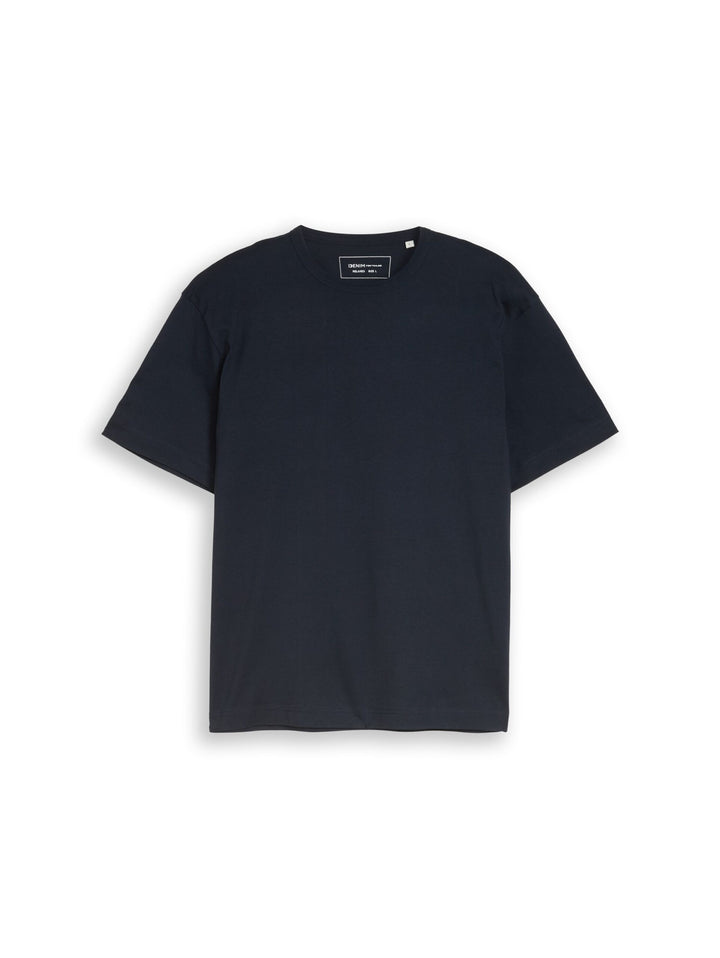 Relaxed fit cotton T-shirt - Blue